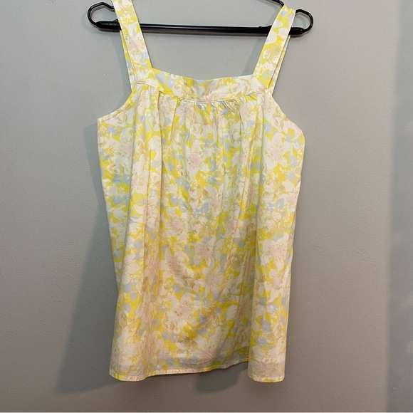 The Nines by Hatch Yellow Floral Maternity Top - Picture 3 of 8